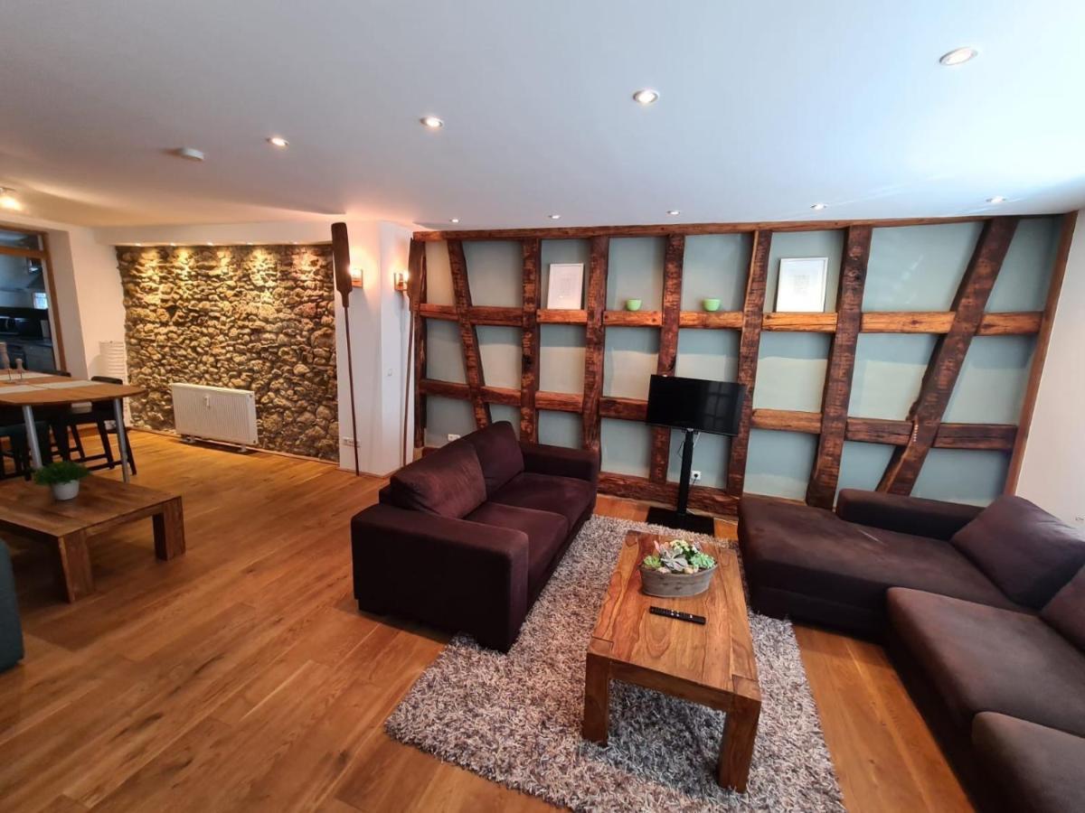 Designer Unterkunft In 15. Jahrhundert Altbau 75 M² Fuer Max. 4 Personen Apartamento Eltville am Rhein Exterior foto
